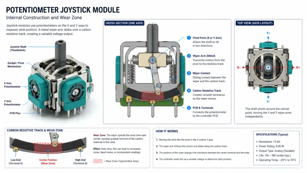 Potentiometer Joystick Module